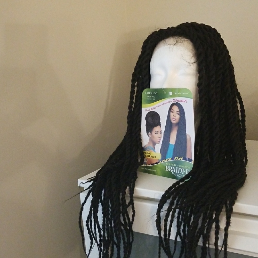 Senegalese braided wig